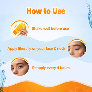 How to Use Vitamin C Sunscreen