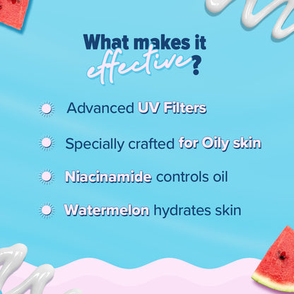 Radiance+ Oil Control Fluid Sunscreen for Oily Skin - 50g