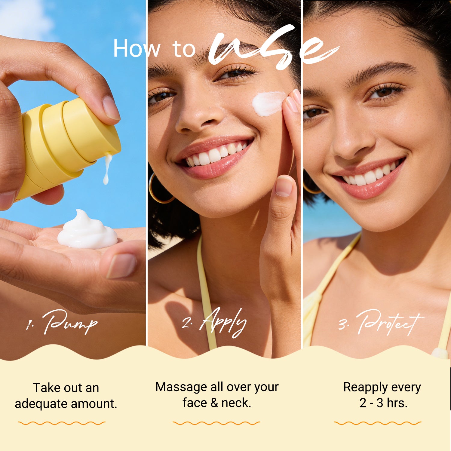 Glow+ Dewy Sunscreen Gel In-Vivo Tested SPF 50+ PA++++ with Papaya & Vitamin C - 50g