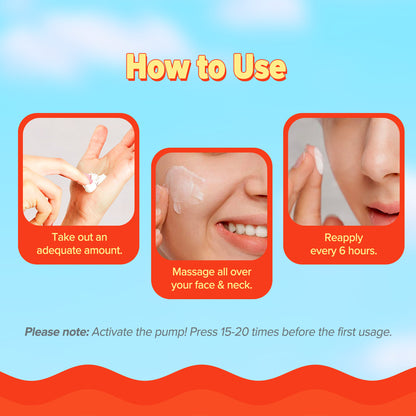 Detan+ Dewy Sunscreen SPF 50+ PA++++ with Anti Pollution Factor (APF) | UVA/B & Blue Light Protection - 50g