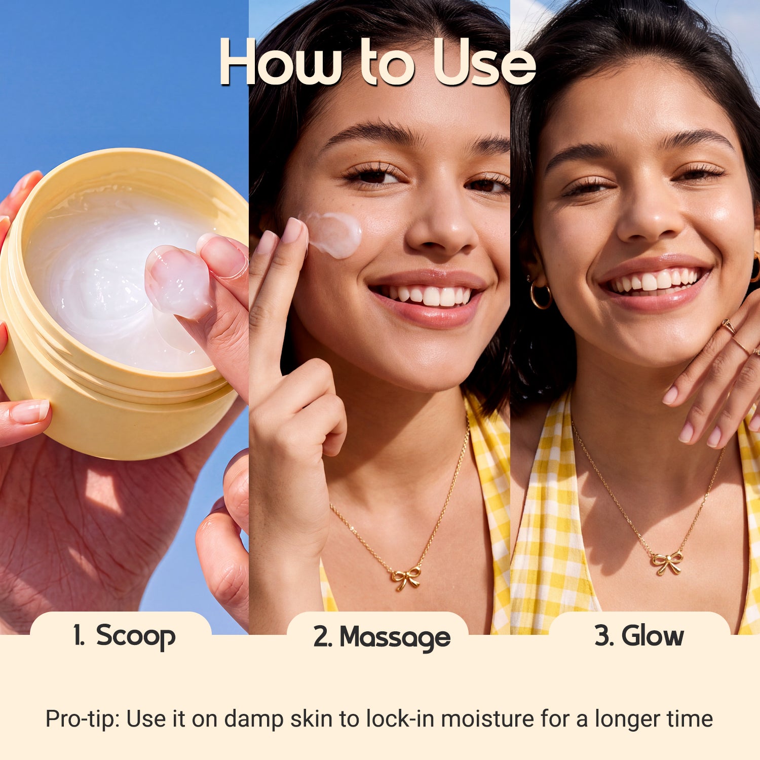 Glow+ Hydra Gel Moisturizer with Vitamin C & Papaya - 100 g
