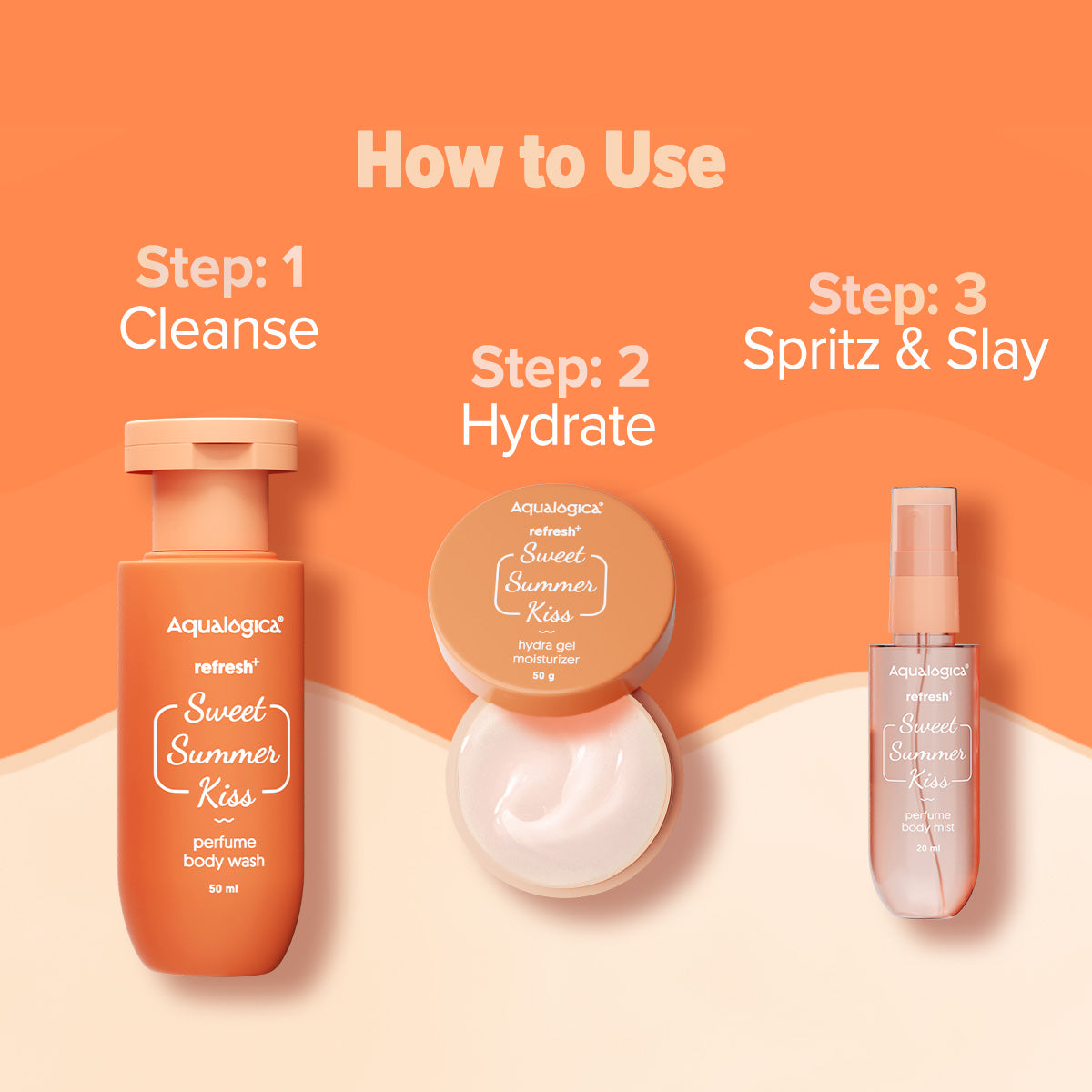 Refresh+ Body Care Set - Sweet Summer Kiss