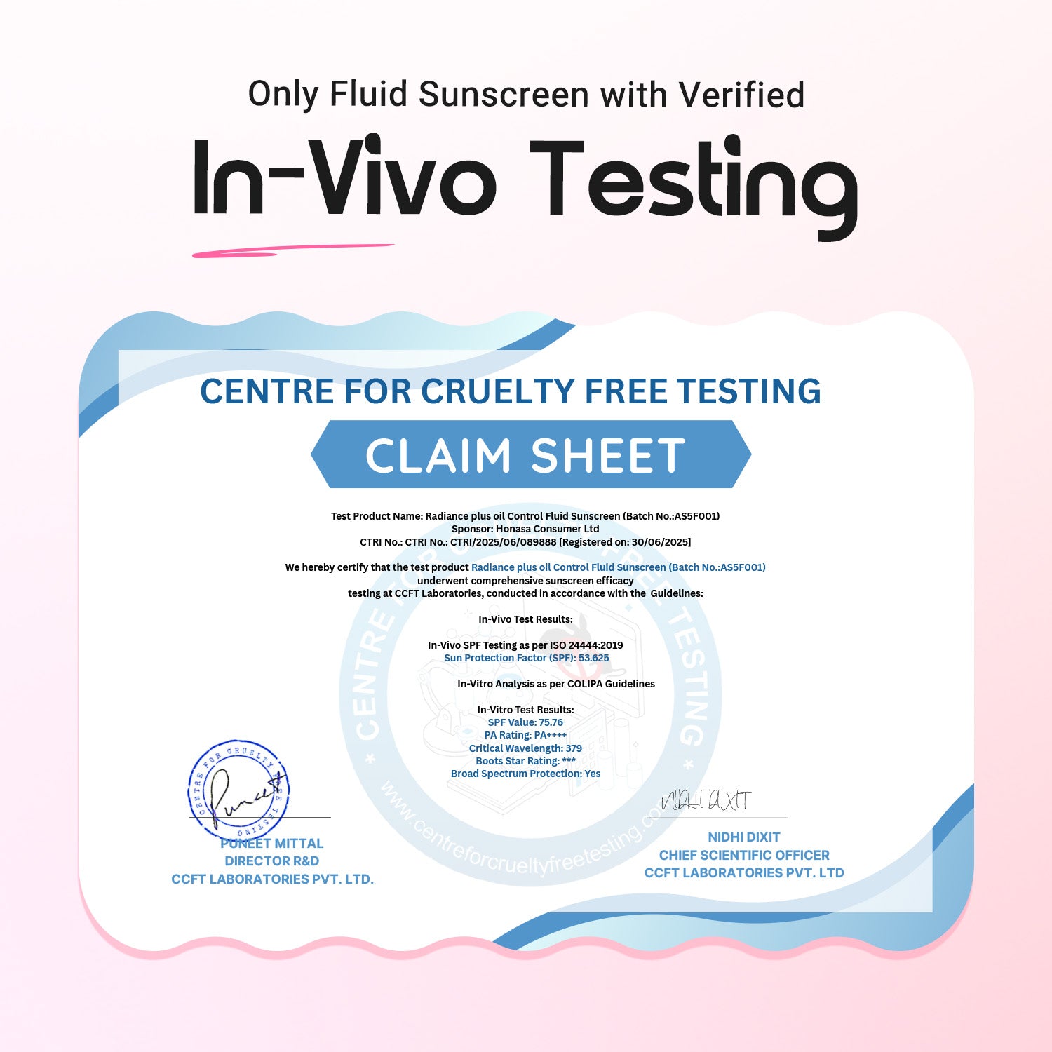 Radiance+ Oil Control Fluid Sunscreen for Oily Skin - 50g