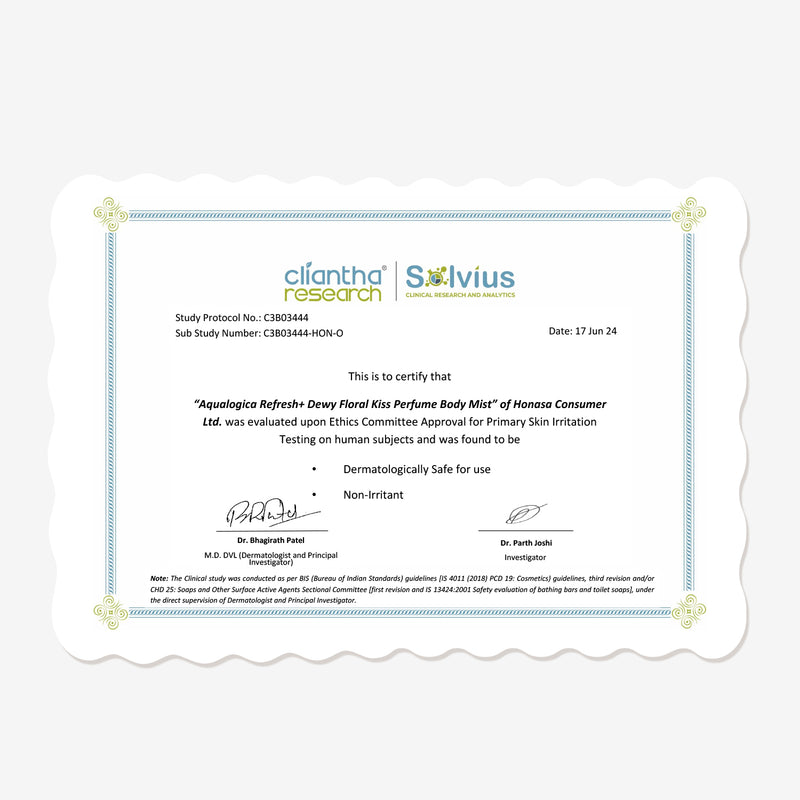 Dermatologically Safe