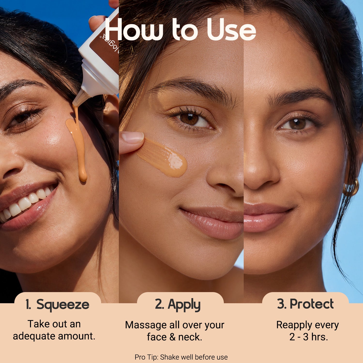 3-in-1 Tinted Sun Serum - Sand | 50ml