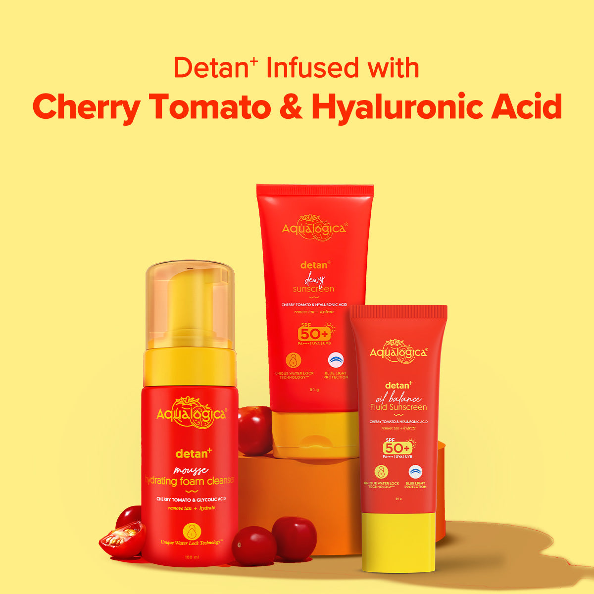 Detan+ Oil Balance Fluid Sunscreen for Oily Skin - 50g