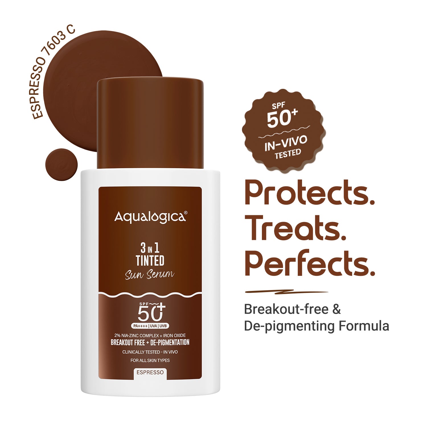 3-in-1 Tinted Sun Serum - Espresso | 50ml