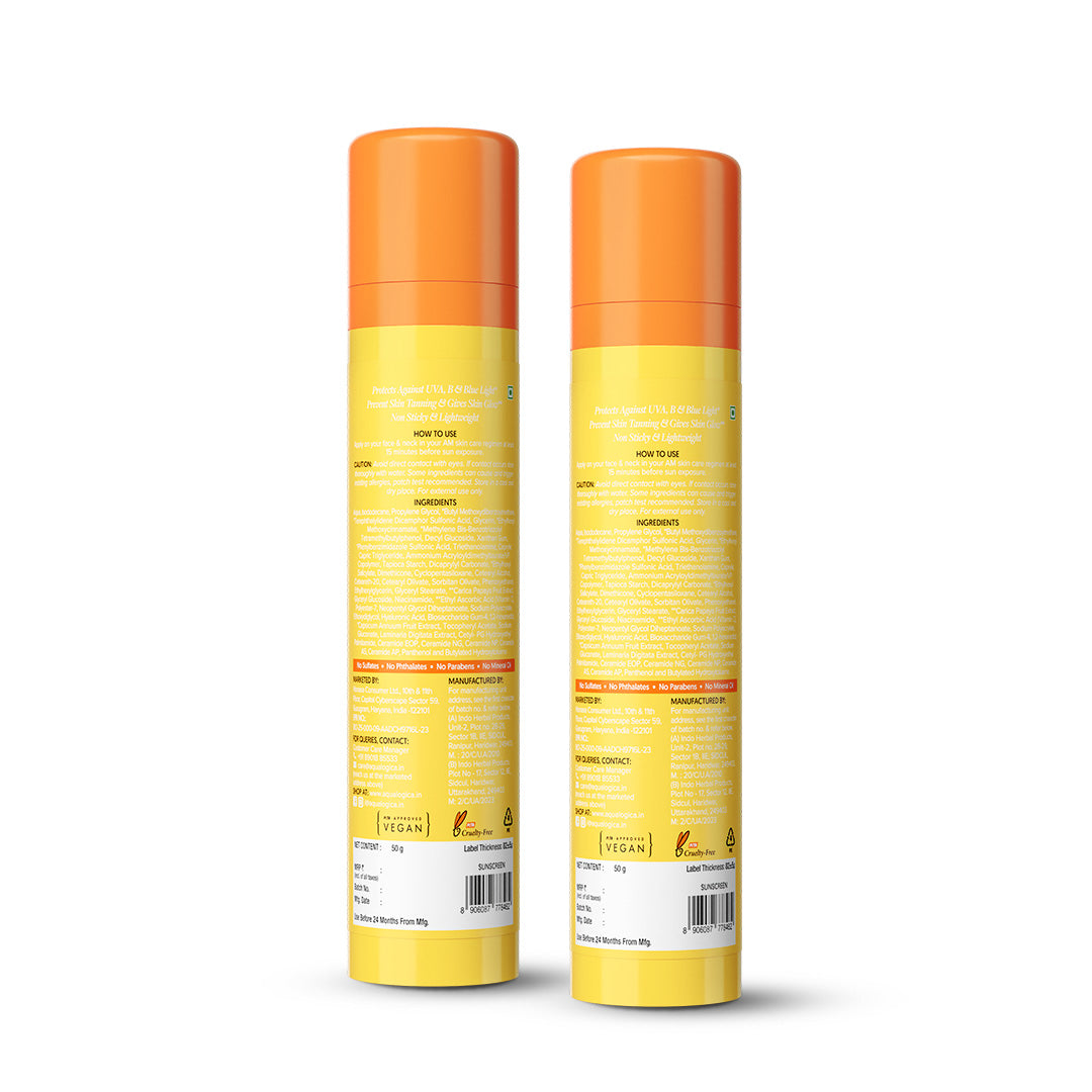 Glow+ Dewy Sunscreen - 50g (Pack of 2)