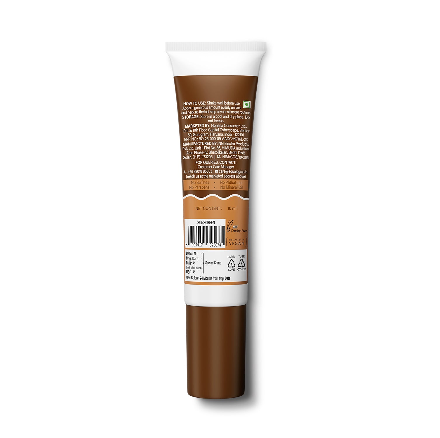 3-in-1 Tinted Sun Serum - Caramel | Trial Pack | 10ml