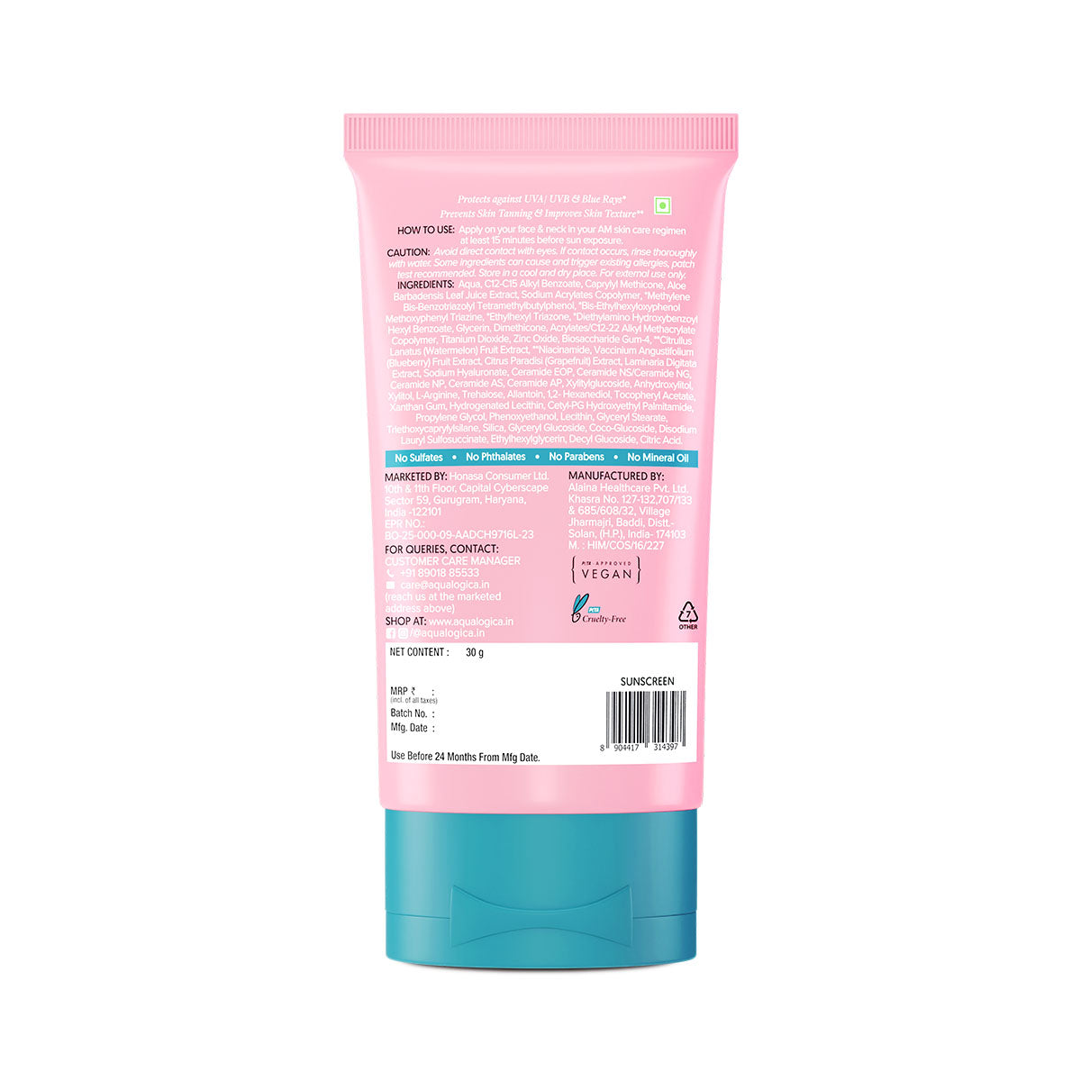 Radiance+ Dewy Sunscreen with Watermelon & Niacinamide with SPF 50 & PA++++ - 30g