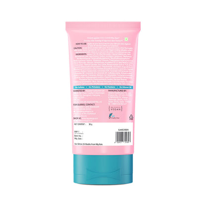 Radiance+ Dewy Sunscreen with Watermelon & Niacinamide with SPF 50 & PA++++ - 30g