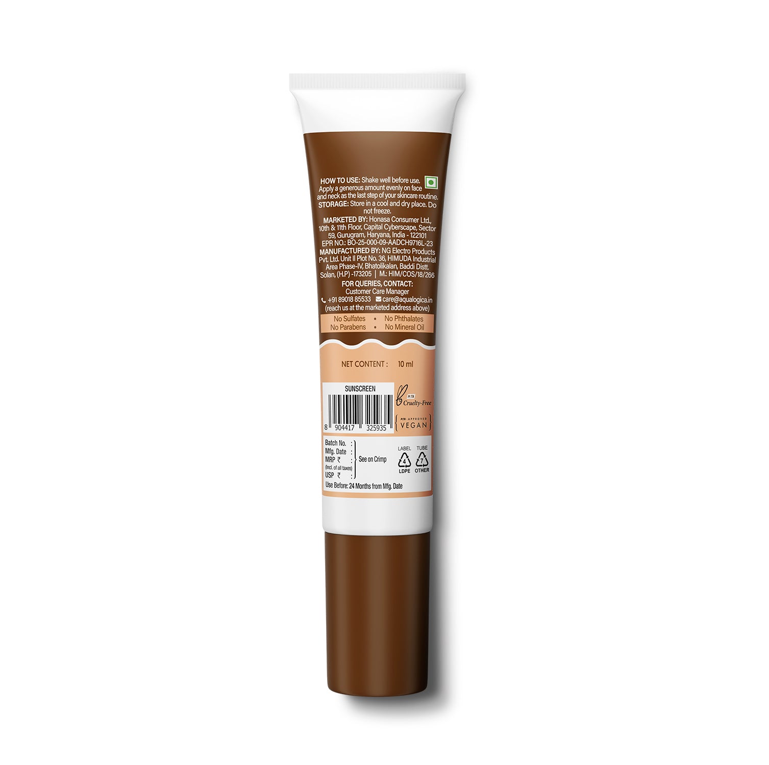 3-in-1 Tinted Sun Serum - Honey | Trial Pack | 10ml
