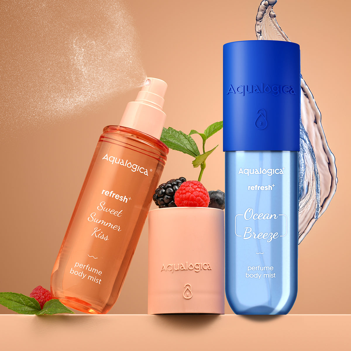 Refresh+ Sea Breeze & Sweet Berry Body Mist Duo