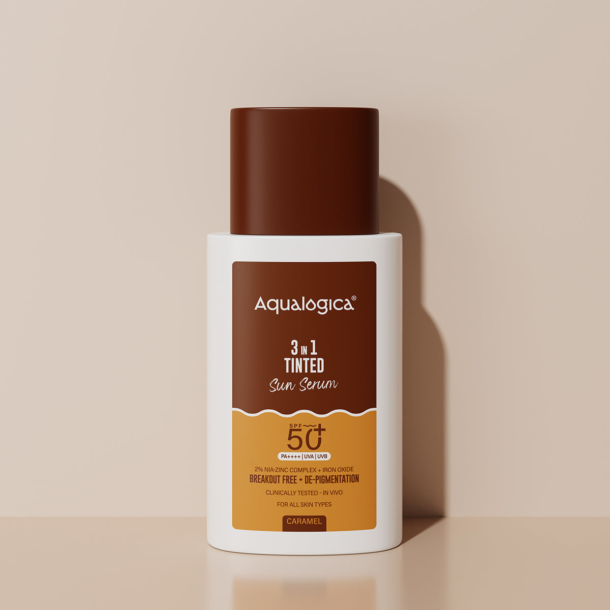 3-in-1 Tinted Sun Serum - Caramel | 50g
