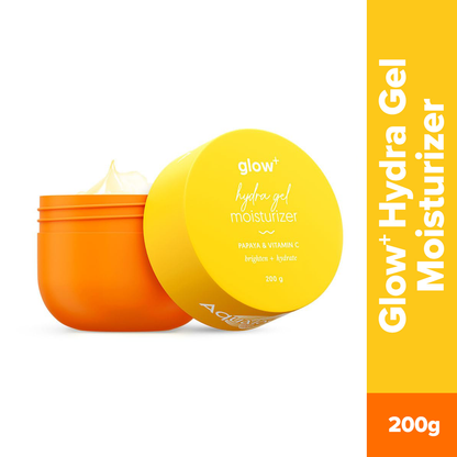 Glow+ Hydra Gel Moisturizer with Vitamin C & Papaya - 200 g