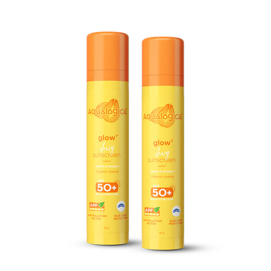 Glow+ Dewy Sunscreen - 50g (Pack of 2)
