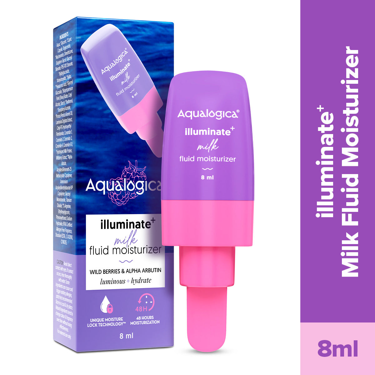 FREEBIE - Illuminate + Milk Fluid Moisturizer - 8ml