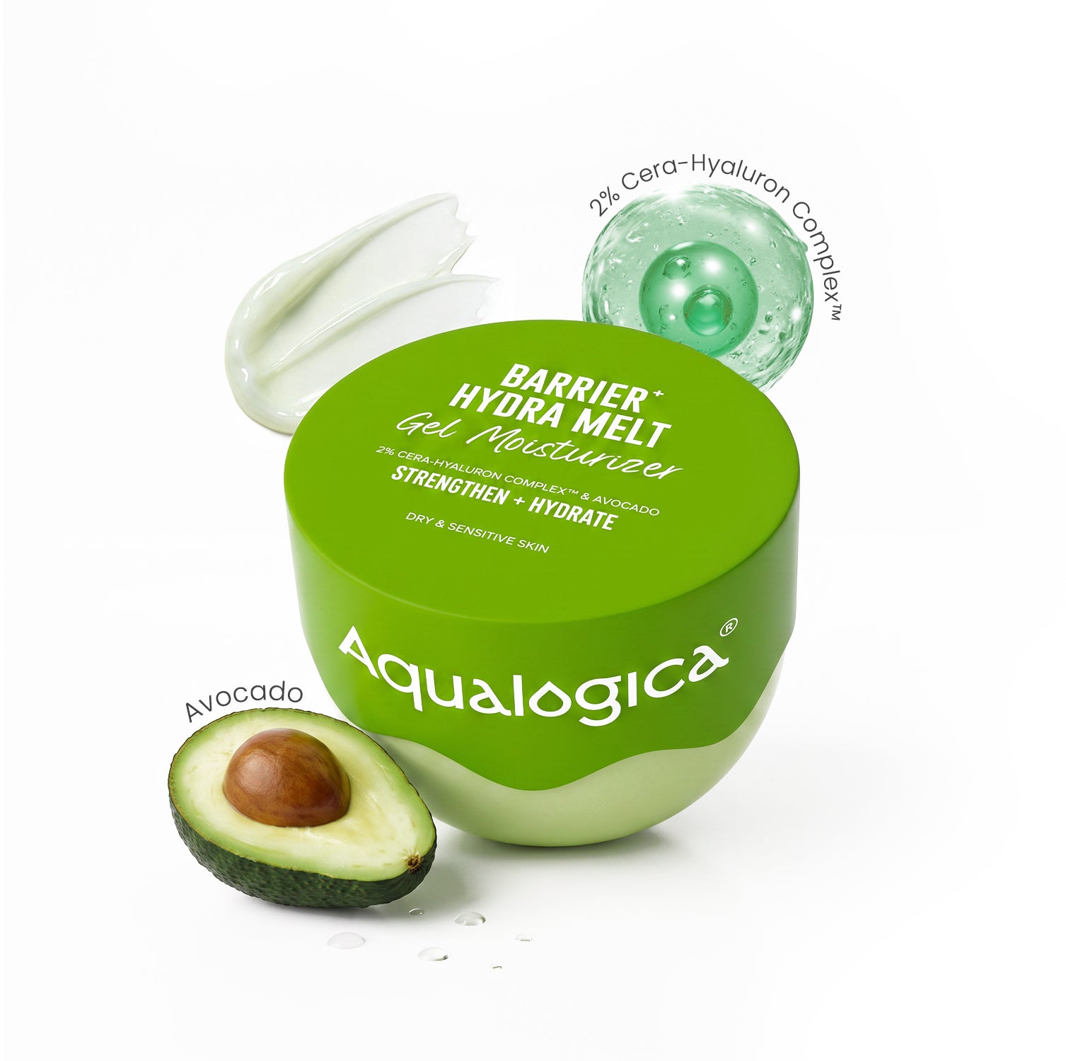Barrier+ Hydra Melt Gel Moisturizer with Avocado & 5 Essential Ceramides - 100 g