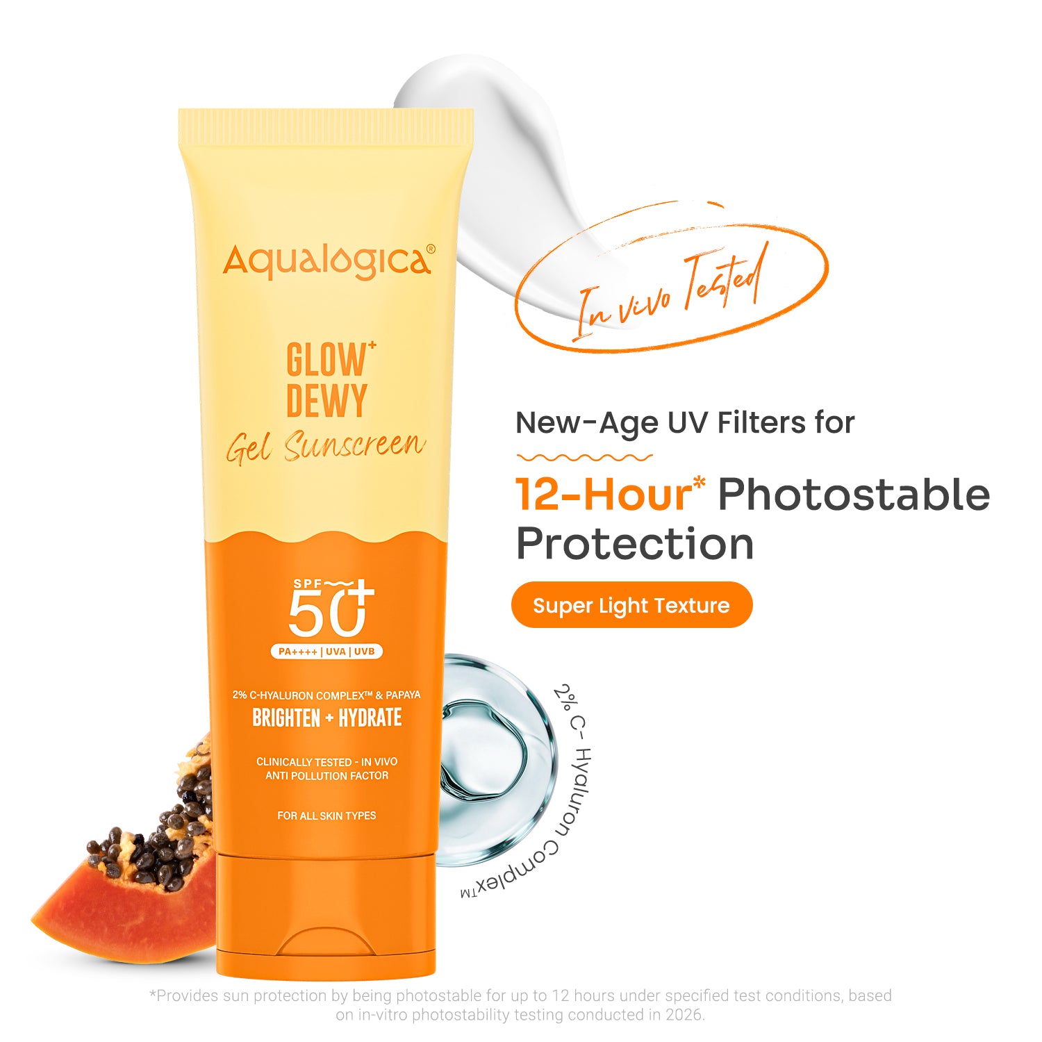 Glow+ Dewy Gel Sunscreen - 125 g