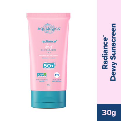 Radiance+ Dewy Sunscreen with Watermelon & Niacinamide with SPF 50 & PA++++ - 30g