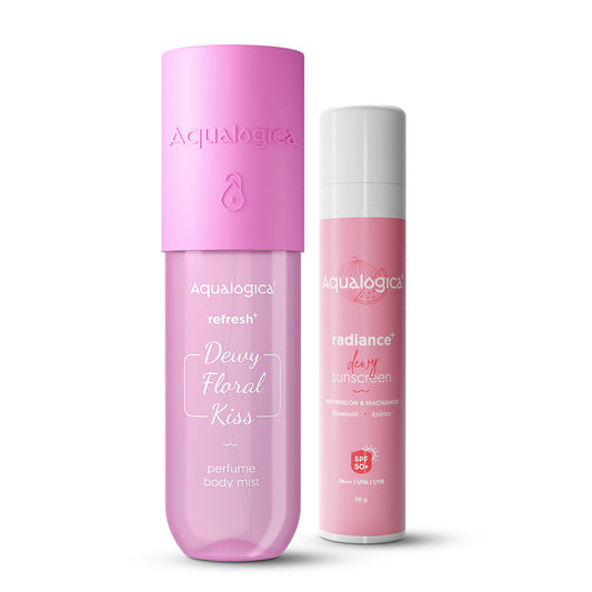 Floral Body Mist & Radiance Sunscreen Duo