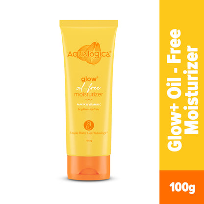 Glow+ Oil Free Moisturizer with Papaya & Vitamin C for Glowing Skin - 100g