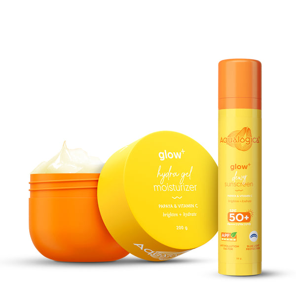 Glow+ Sun Shield & Hydration Combo