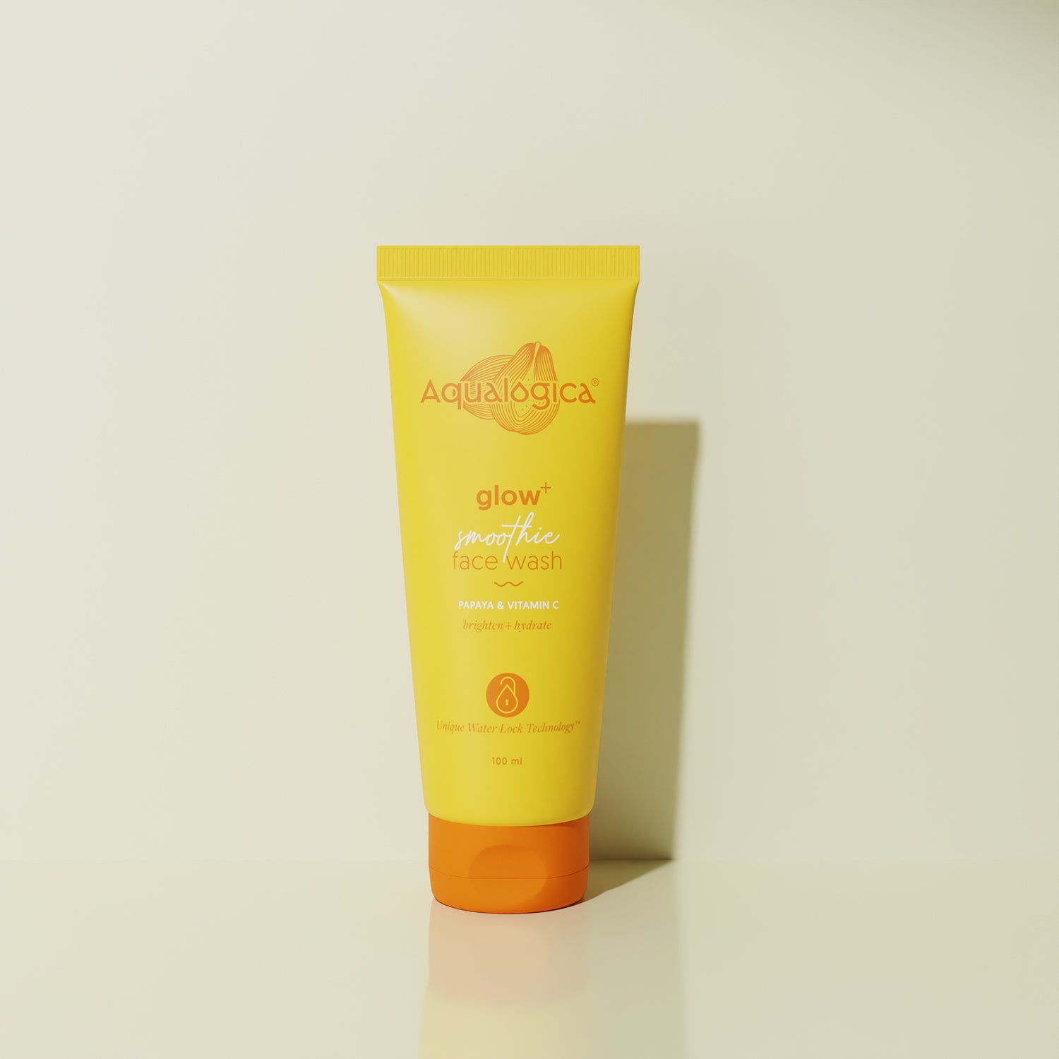 Glow+ Smoothie Face Wash with Papaya & Vitamin C for Glowing Skin - 100ml