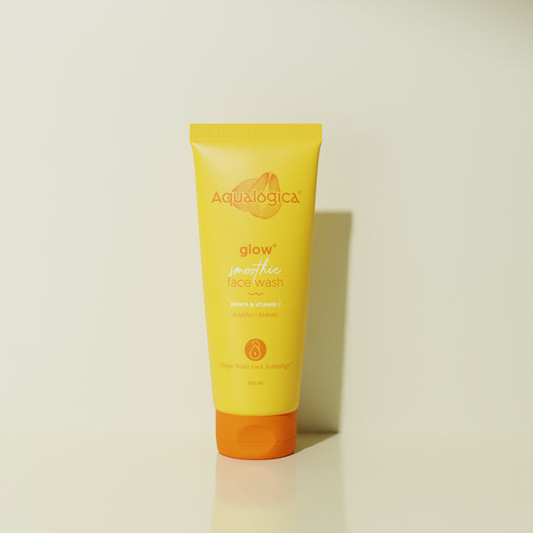 Glow+ Smoothie Face Wash with Papaya & Vitamin C for Glowing Skin - 100ml