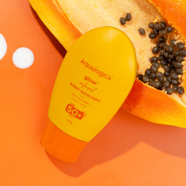 Aqualogica Glow + Infused Water Sunscreen SPF 50 PA++++ 50g