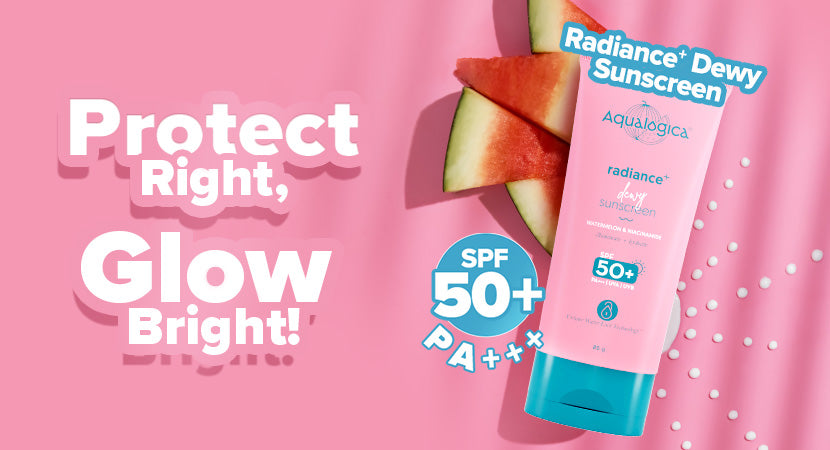 Radiance Suncreen Sunscreen for Oily Skin Online at Best Price in India | Aqualogica
