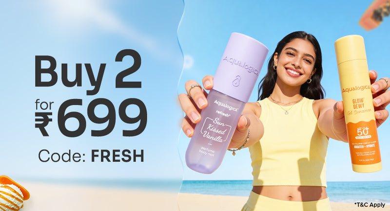 Aqualogica | Dewy, Hydrated Skin with Water Lock Technology