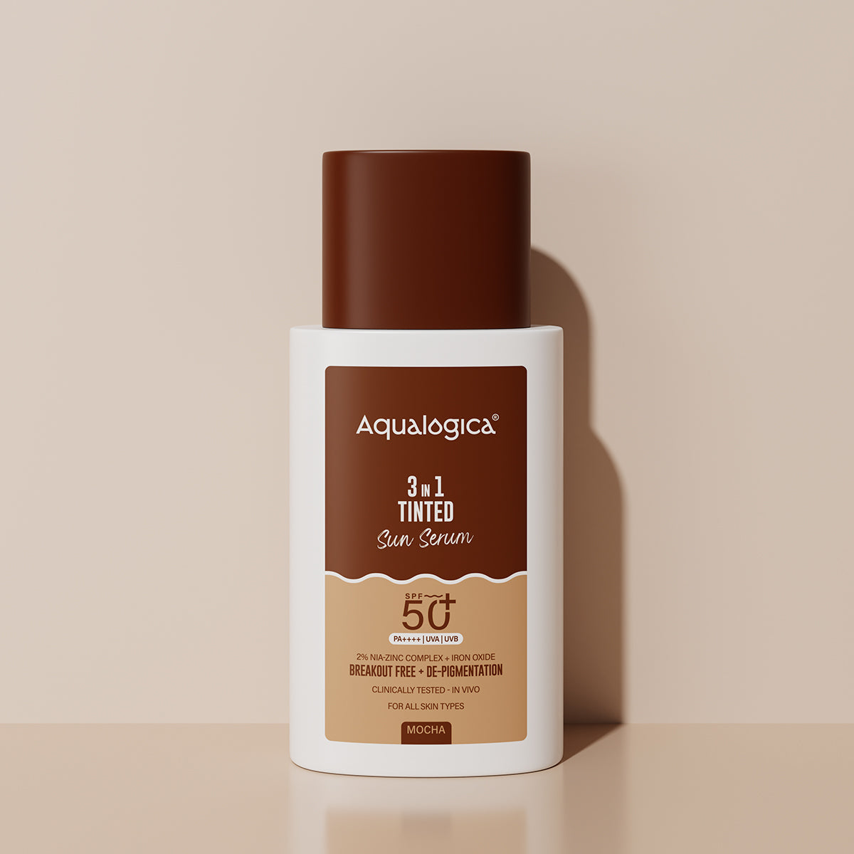 3-in-1 Tinted Sun Serum - Mocha | 50g