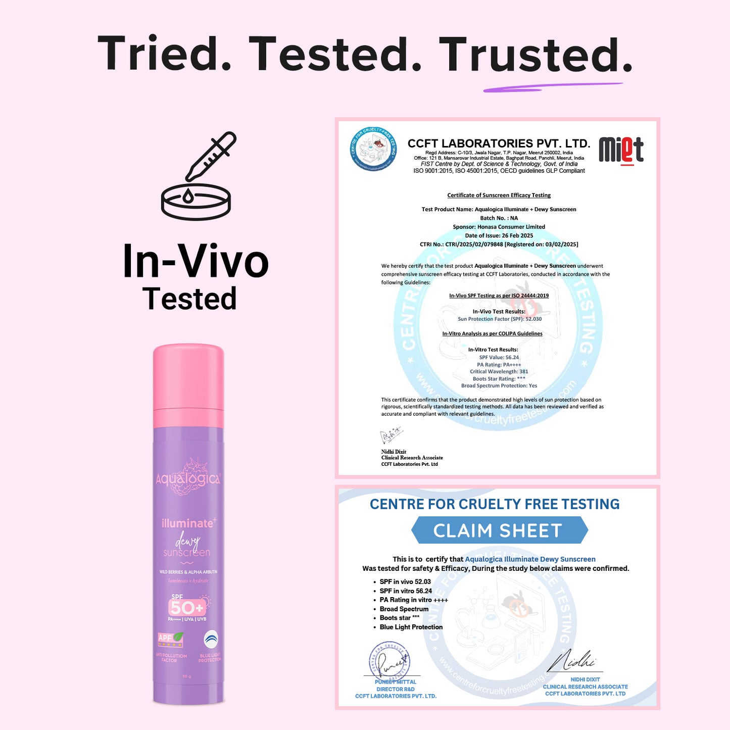 Illuminate+ Dewy Sunscreen SPF 50+ PA++++  with Wild Berries & Alpha Arbutin - 50 g