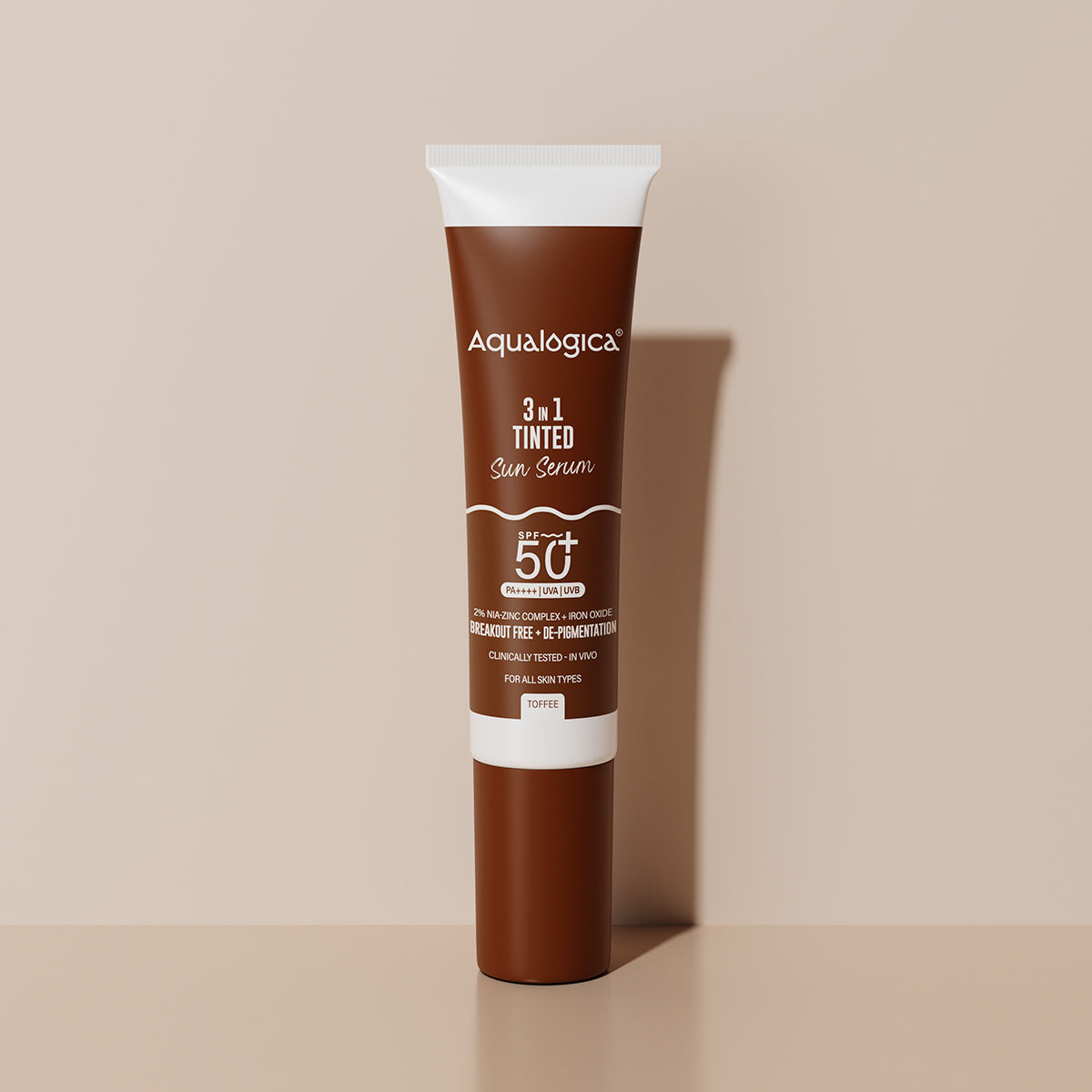 3-in-1 Tinted Sun Serum - Toffee | Trial Pack | 10ml