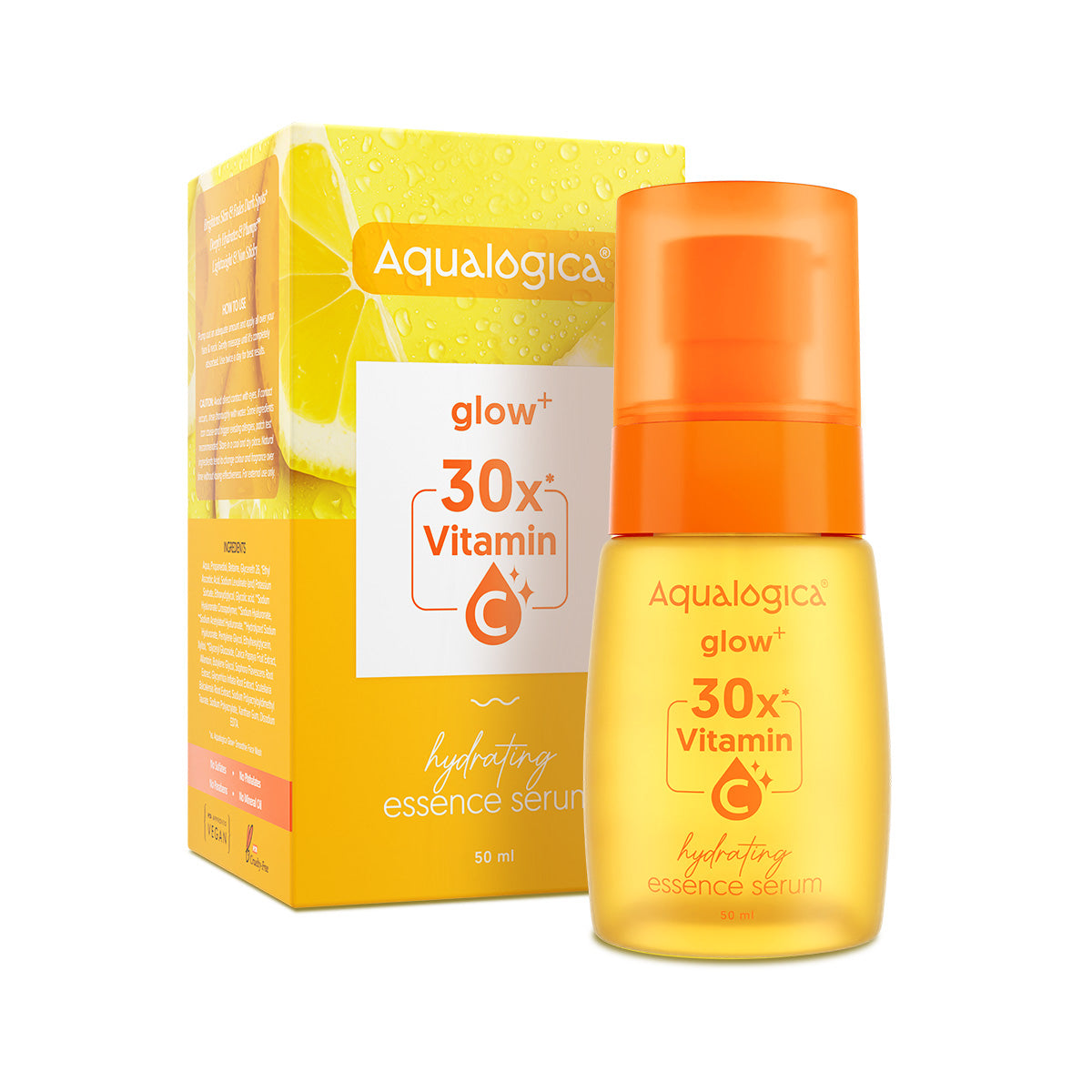 Glow+ 30X* Vitamin C Hydrating Essence Serum- 50ml