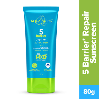 5 Barrier+ Repair Sunscreen with Avocado & 5 Essential Ceramides 80 gm