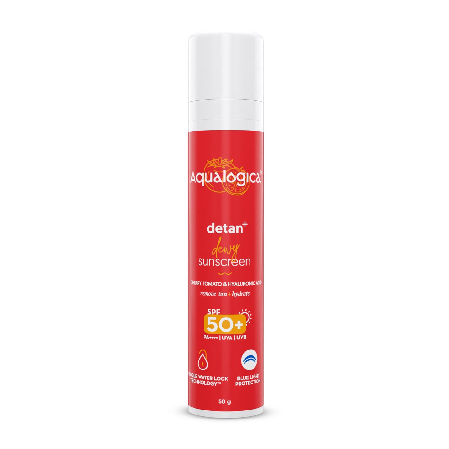 FREEBIE | Detan+ Dewy Sunscreen with SPF 50+ & PA++++ for UVA/B & Blue Light Protection & No White Cast - 50g