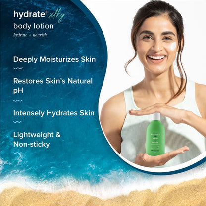 Hydrate+ Silky Body Lotion - 300 ml - Pack of 2