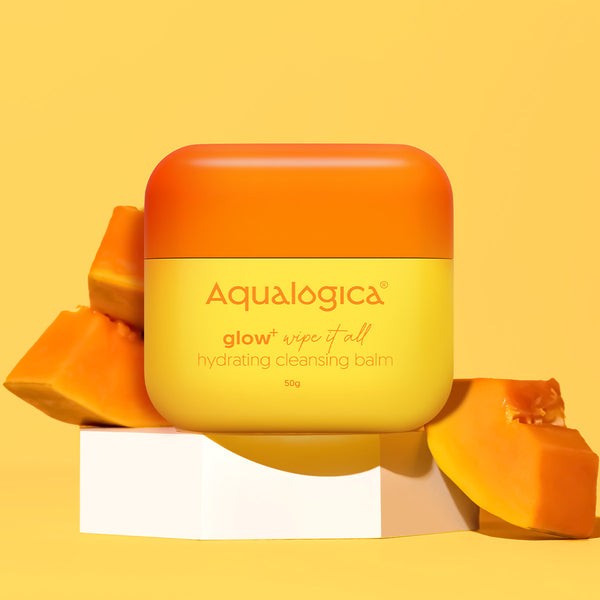 Aqualogica Glow+ Wipe it all Hydrating Cleansing Balm SPF 50 PA++++ 50g