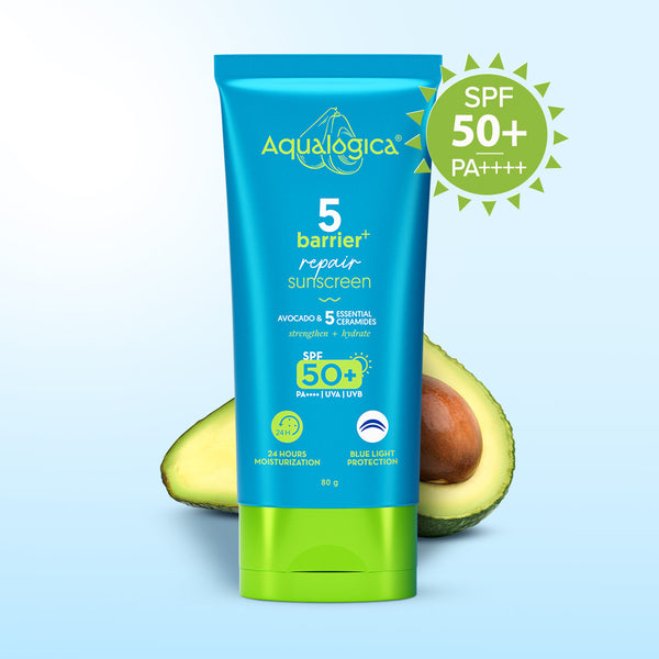 Aqualogica 5 Barrier+ Repair Sunscreen SPF 50 PA++++ 50g