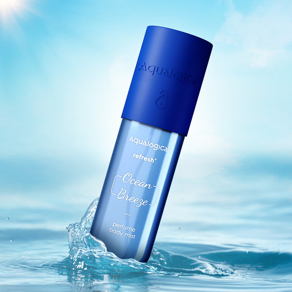 Aqualogica Refresh+ Ocean Breeze Perfume body mist SPF 50 PA++++ 50g