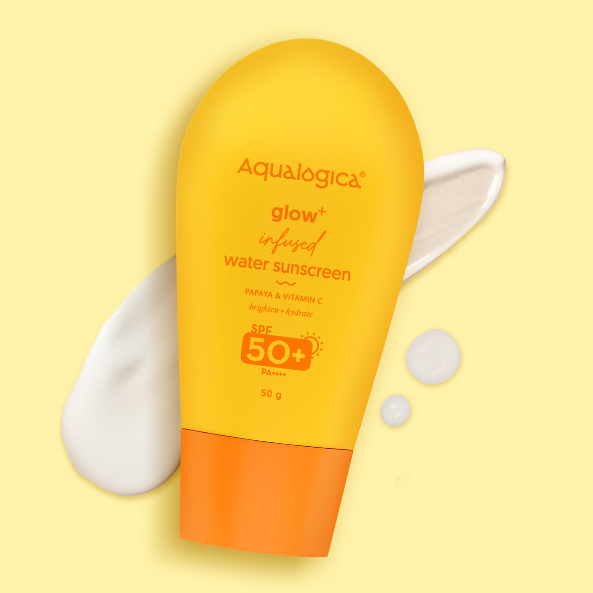 Glow+ Infused Water Sunscreen with Papaya & Vitamin C