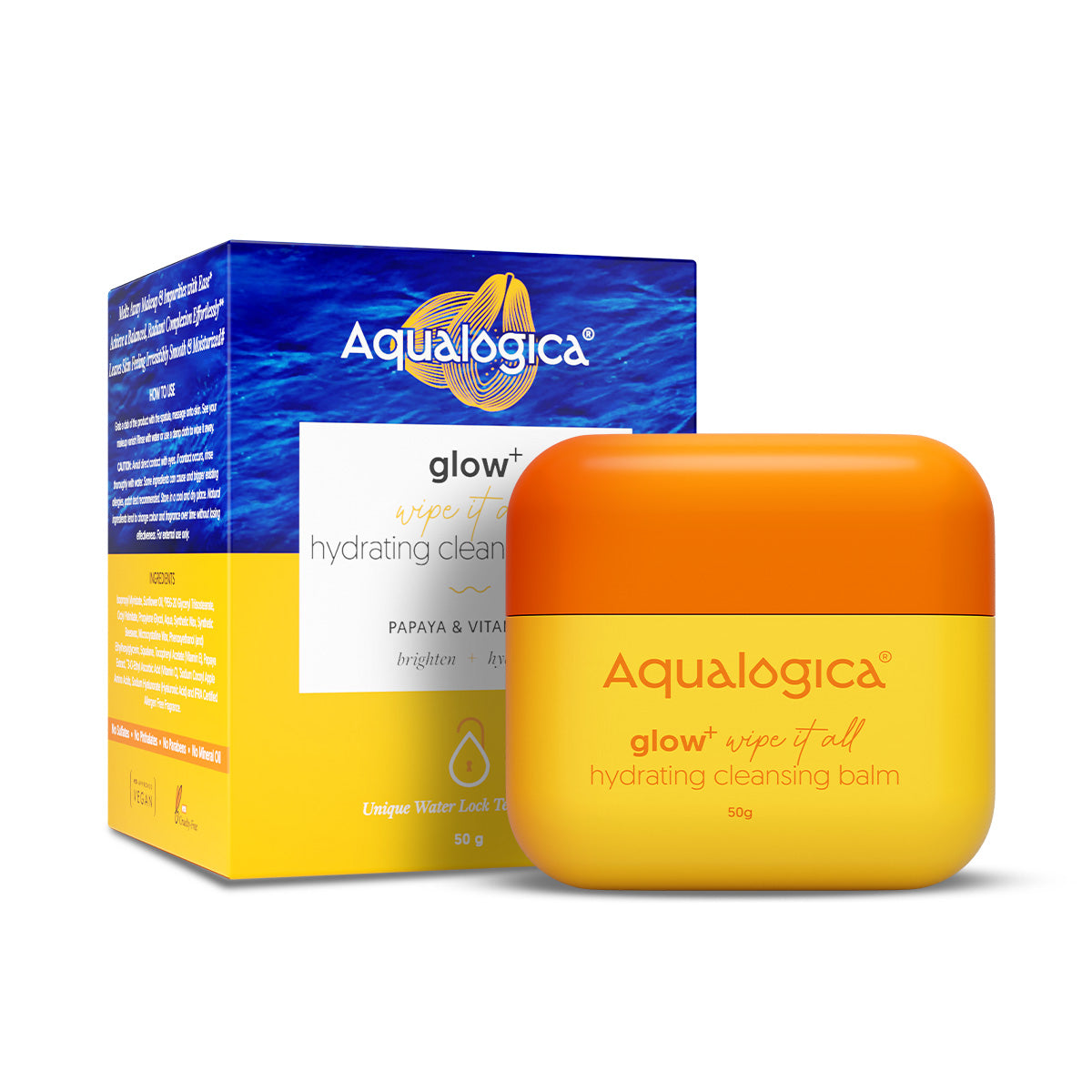 Glow+ Wipe it All Hydrating Cleansing Balm - 50 g