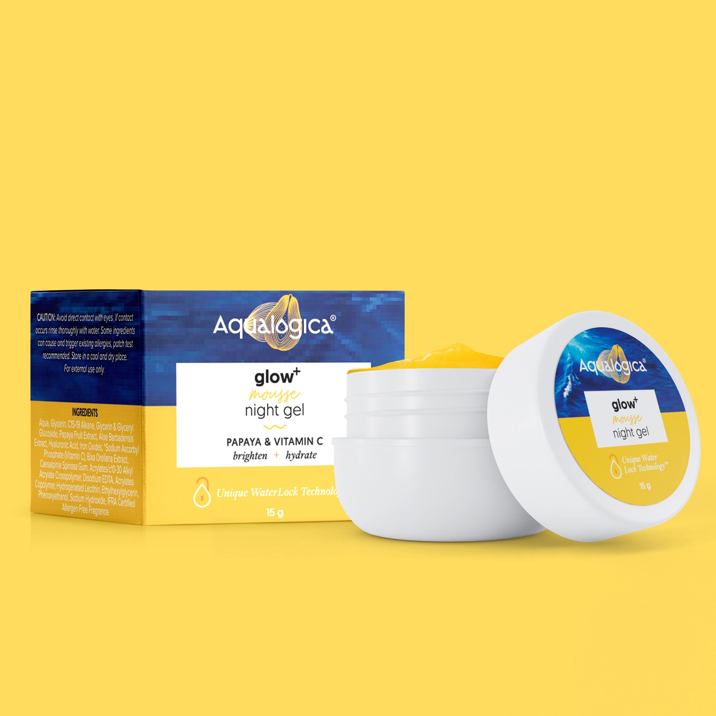 FREEBIE Glow+ Mousse Night Gel 15 g