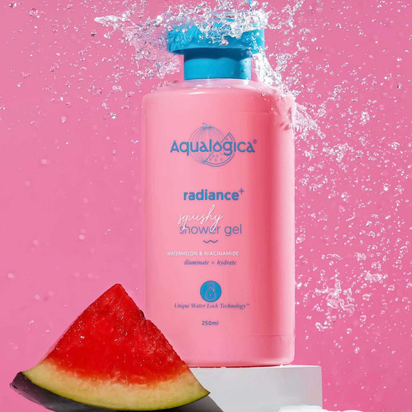 Radiance+ Squishy Shower Gel with Watermelon & Niacinamide for Radiant Skin - 250ml