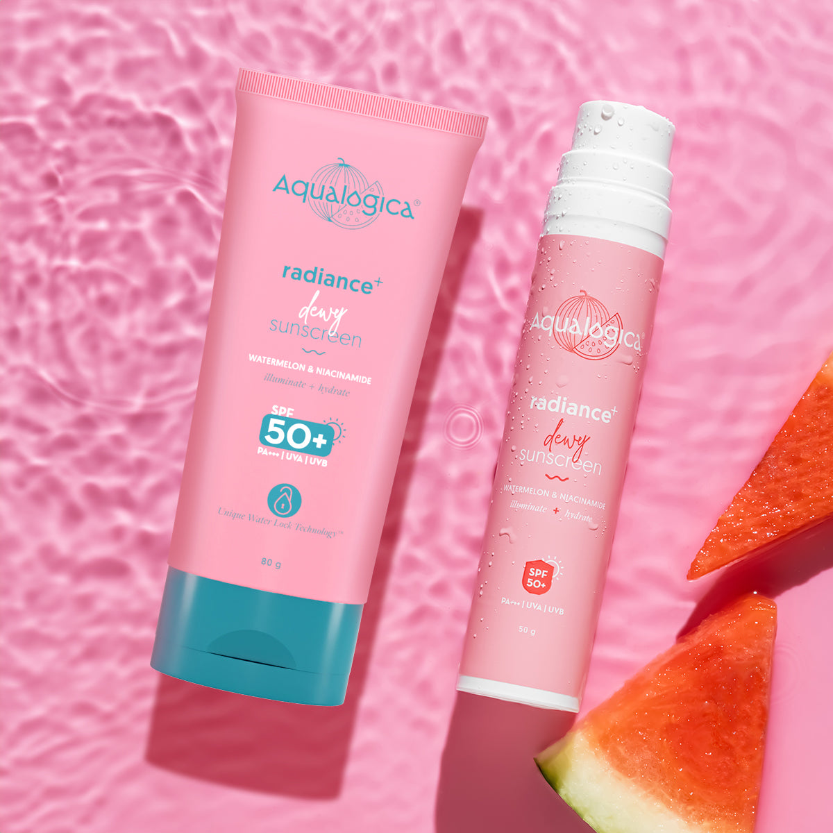 Radiance Suncreen Radiance+ Sunscreen Duo – Aqualogica