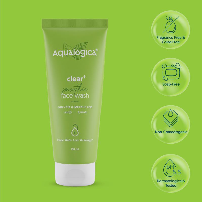 Clear+ Smoothie Face Wash 100 ml
