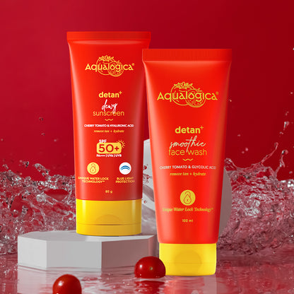 Detan Cleanse & Protect Combo