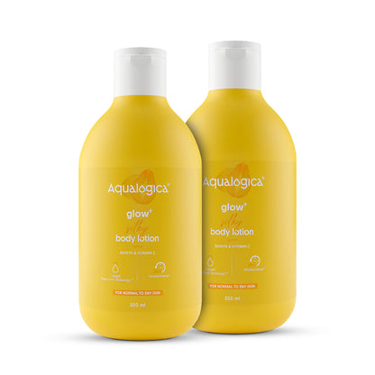 Glow+ Silky Body Lotion - 300 ml - Pack of 2